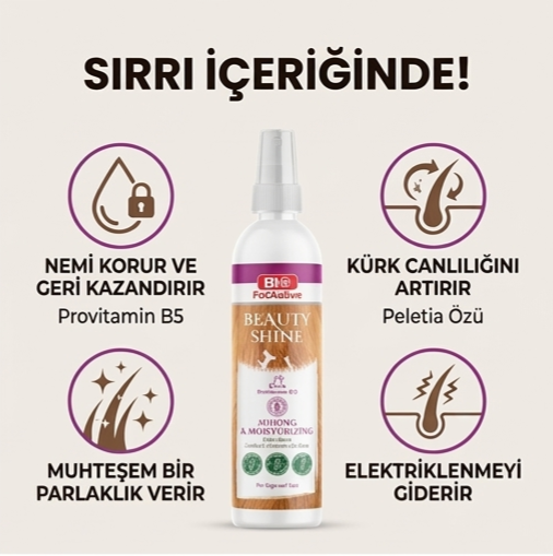 Kedi Tüy Parlatıcı Sprey